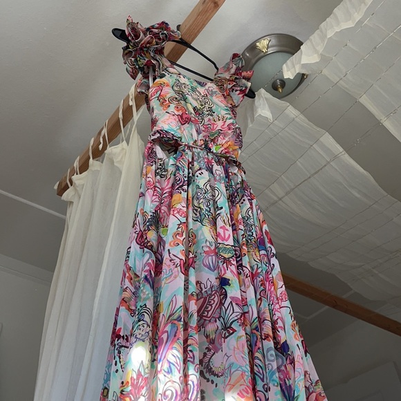 Zimmermann Lovestruck Ruffled Maxi - Picture 4 of 13